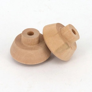 Nouvelle garde-robe de qualité OEM petite commode en bois pour bureau à domicile poignée en bois lisse façonnage rond bouton de tiroir d'armoire sensation tactile OEM - Product Image 5