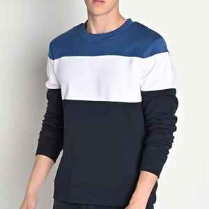 Sweat-shirts pour hommes en coton 100% uni, vente en gros, tissu polaire confortable, vêtements décontractés, manches longues, respirant, design USA, sport - Product Image 5