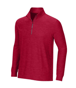 Pull-over à capuche décontracté pour hommes, col à capuche, couleur unie, respirant, coupe régulière, automne, golf - Product Image 3