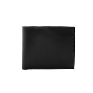 Handmade Classic Genuine Leather Open Short Bifold Wallet Unisex High Quality Eco-Friendly Daily Use Wholesale - Product Image 5