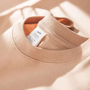 T-shirts pour hommes en coton 100% tricoté, écologiques, grande taille, poids lourd, logo imprimé à l'écran, évacuation de l'humidité, manches courtes, col rond - Product Image 6