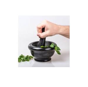 Top Selling Home And Kitchen Table Ware Salt <b>Spice</b> Marble Mortar Pestle Set Home Kitchen Gadget and Tools Best Manufacturer - Product Image 3