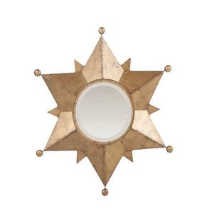 Luxury <b>Gold</b> Aluminum <b>Framed</b> Bathroom <b>Mirror</b> Round Shape Wall Decor for Living Room - Product Image 3