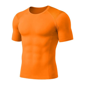 Men's <b>Compression</b> <b>Shirt</b>, Short Sleeve Athletic T <b>Shirts</b>, Quick Dry Slim Base Layer Undershirt for Gym Sports Workout - Product Image 5