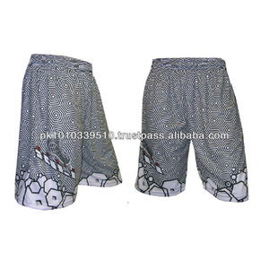 Nuevo uniforme de Lacrosse equipo de diseño personalizado al por mayor pantalones cortos reversibles de Lacrosse transpirables personalizados - Product Image 2