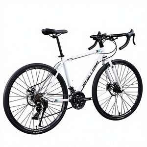 Vélo de route Sport Classic 700C 27 vitesses avec fourche en aluminium et cadre en acier à haute teneur en carbone pour la course urbaine - Product Image 1