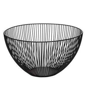 Gold Plated Wire Kitchen Fruit <b>Basket</b>, Wrought Iron Fruit <b>Basket</b>, Kitchen Utensil <b>Basket</b>, Countertop <b>Basket</b>, Farmhouse <b>Basket</b> - Product Image 5