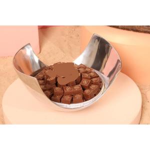 Dernier modèle de bol de service en chocolat pour mariage bol découpé en métal marron de qualité supérieure pour les fournitures de l'hôtel et du restaurant - Product Image 4