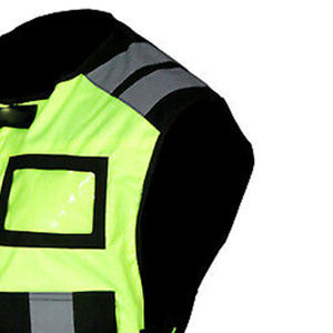 Chalecos DE SEGURIDAD reflectantes sin mangas de alta visibilidad Ropa de moda Cremallera Tela de calidad premium Hecho Chaleco de trabajo en la carretera - Product Image 5