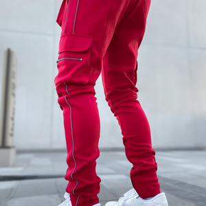 Pantalones de chándal de gimnasio Unisex de tendencia Pantalones de jogging de fitness ligeros con joggers deportivos personalizados de cintura media para hombres - Product Image 3