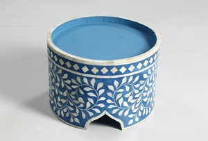 Ensemble de supports à gâteaux en os incrusté fait à la main avec un plateau à étages pour gâteaux au chocolat pour les mariages et les fêtes d'anniversaire Outils à gâteaux en provenance d'Inde. - Product Image 4