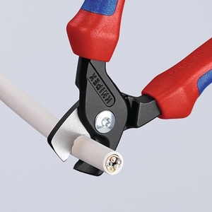 Cisailles à câbles KNIPEX 160 mm avec poignées multi-composants pour la gestion des câbles et les accessoires - Product Image 3
