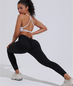 Medias de yoga personalizadas para mujer, mallas para gimnasio, ropa deportiva para Fitness, pantalones de yoga sexy transpirables - Product Image 5