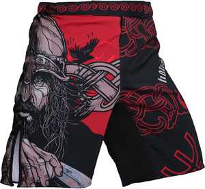 Pantalones Cortos de MMA para Hombre de Alta Calidad, Cintura Elástica, Logotipo Personalizado, Uso Adulto, 100% Algodón, Impermeables, Transpirables, Ropa Deportiva - Product Image 2