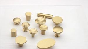 High Quality Solid Brass Mini <b>Knobs</b> Gold Pulls <b>Knob</b> Usage Home Dresser <b>Door</b> Cabinet Handmade <b>Decorative</b> Kitchen Handle Wholesale - Product Image 3