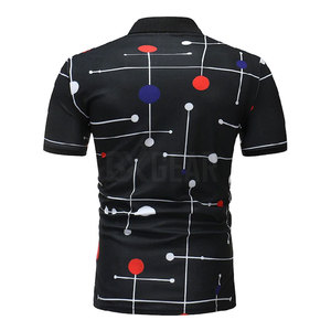 Precio duradero Camiseta Polo para hombre Manga corta ligera Ajuste clásico Adecuado para looks diarios y formales - Product Image 3