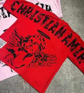 Camiseta personalizada BOXY Fit 100% de algodón para hombre, camiseta informal de manga corta con serigrafía, ropa informal estilo Hip Hop, logotipo OEM - Product Image 3