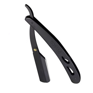 มีดโกนตรงสำหรับช่างตัดผมยี่ห้อ Pissco จากโรงงานโดยตรง ใบมีดสแตนเลสเปลี่ยนได้ มีหลายสี ราคาขายส่ง - Product Image 4