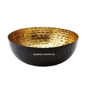Bol à chocolat finition noir mat, forme ronde, design de table, vente en gros, nouveau bol à chocolat fantaisie - Product Image 3