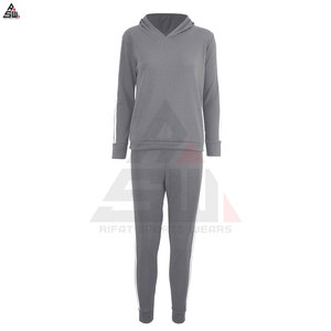 Ropa de entrenamiento ajustada con logotipo personalizado, conjunto de chándal para mujer, chándal para mujer al mejor precio, ropa informal, chándales para mujer - Product Image 6