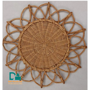 Sets de table en rotin et bambou tissés à la main durables et écologiques - Product Image 5