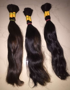 Temple indien du Sud Vierge Remy Trame Cheveux 100% Extension de Cheveux Humains Non Transformés Style Ondulé Bundles - Product Image 4