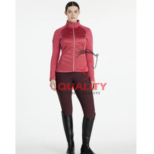 Veste d'équitation en gros de tissu extensible imperméable et élégant pour l'entraînement équestre coupe ergonomique veste de cheval de qualité supérieure - Product Image 6