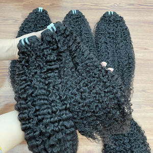 ผมแท้จากผู้ขายโดยตรง ลดราคาพิเศษ ผมหยิกแบบพม่า อบไอน้ำ  แบบเป็นมัด  SDD  ทุกความยาว  ต่อผมแท้ เงางาม เรียบลื่น - Product Image 6