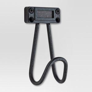 Hand Forged Wall <b>Hooks</b> <b>Black</b> Antique Finish for Home Living Room Decorations <b>Coat</b> Hat Keys <b>Hooks</b> Handmade, <b>Coat</b> <b>Hook</b> Home Decor - Product Image 2