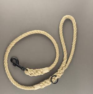 Correa de cáñamo natural con detalles de hilo de cáñamo - Product Image 4