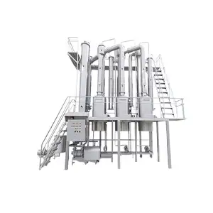 Falling Film Evaporator For Juice Milk Syrup Evaporation And Concentration