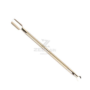 Online Sale of Unique Style Durable Stainless Steel <b>Nail</b> Cuticle Pusher Private Label Beauty Tool - Product Image 4
