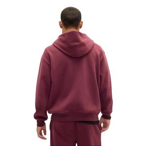 Sweat à capuche zippé pour hommes avec logo personnalisé Sweat-shirt uni en polaire à fermeture éclair couleur unie OEM ODM Sweat à capuche en molleton de coton pour hommes - Product Image 2