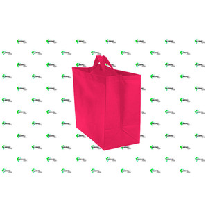 Bolsa de Cartón Burdeos 30+17x30cm 80gsm Novotex TNT 200 Piezas B2B - Product Image 1