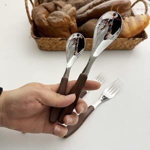 Reusable Wooden Cutlery <b>Set</b> Durable Heat Resistant Utensils for Home <b>Camping</b> & <b>Picnic</b> Use - Product Image 3