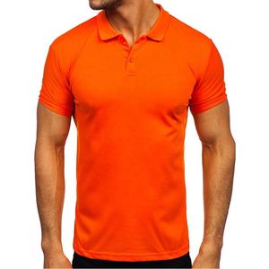 Polos de poliéster 65% de algodón 35% de alta calidad, camisetas Polo de talla grande, polos transpirables de manga corta para hombre - Product Image 1