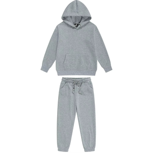 Ropa deportiva personalizada para niños y adolescentes, chándales informales de algodón para Primavera, otoño e invierno, patrón sólido - Product Image 6