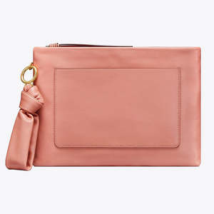 Elegante bolso de mano de cuero hecho a mano diseño tallado monedero de moda para cenas fiestas regalos Premium cuero suave logotipo personalizable - Product Image 1