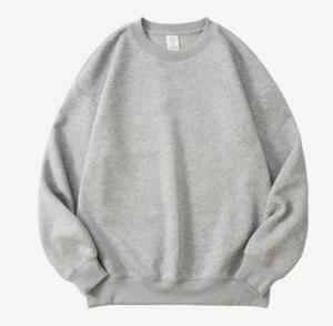 Sudaderas de Algodón Suave, Color Sólido Teñido, Corte Holgado, Precio Bajo, Personalizadas, Suaves y Cómodas - Product Image 4