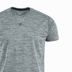 Logo OEM Débardeur de gymnastique à séchage rapide pour hommes T-shirt à manches courtes Fitness Sports Running Yoga - Product Image 3