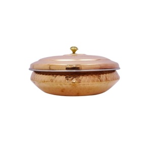Bol de service en cuivre de haute qualité et personnalisation Bol en cuivre de haute qualité et fabrication en Inde - Product Image 3