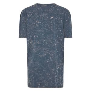 T-shirt femme personnalisé avec logo, en coton délavé à l'acide, manches courtes, imprimé sur toute la surface, t-shirt épais délavé à l'acide pour femme - Product Image 2