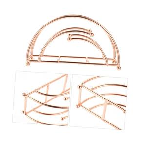 Top vente dernier modèle contemporain Portable porte-serviettes en métal avec plaqué or pour la maison hôtel Restaurant utiliser prix de gros - Product Image 5
