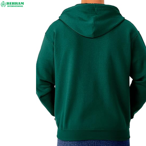 Sweat à capuche unisexe personnalisé avec fermeture éclair double sens, poches kangourou, coupe décontractée pour l'hiver, épaules tombantes, en molleton de coton French Terry, coupe classique - Product Image 6