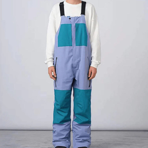 Pantalones de Nieve Acolchados Térmicos de Alta Calidad, Overoles con Cremallera, Pantalones de Nieve de Invierno para Hombres y Mujeres, Deportes al Aire Libre, Snowboard - Product Image 1