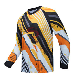 Top Qualité Utilisation En Plein Air Motocross Manches Longues Chemises Couleur Unie Motocross Pantalon Street Wear Racing Wear 100% Coton - Product Image 1