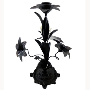 Vintage Iron <b>Candle</b> Holder Nickel Antique Christmas <b>Candle</b> Stand Affordable <b>Candle</b> Pillar <b>Bulk</b> Handcrafted - Product Image 6