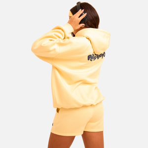 Sweat à capuche imprimé personnalisé de qualité supérieure pour l'hiver OEM |   Fabricant de sweats à capuche pour femmes en molleton de coton épais, style streetwear |   Privé - Product Image 2