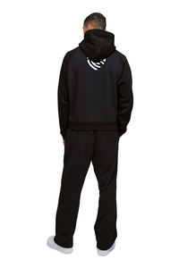 Pull à capuche surdimensionné pour hommes de qualité supérieure grande taille conception d'épaule tombante poids lourd imprimé bouffant imperméable brodé - Product Image 6