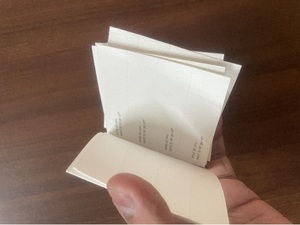 Papel de incienso perfumado con Voilet, fragancia ardiente, papel de fragancia, papel de perfume, papel perfumado, papel fresco - Product Image 3